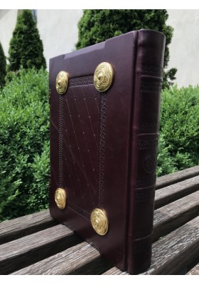 Євангеліє з позолоченими накладками 25х35см